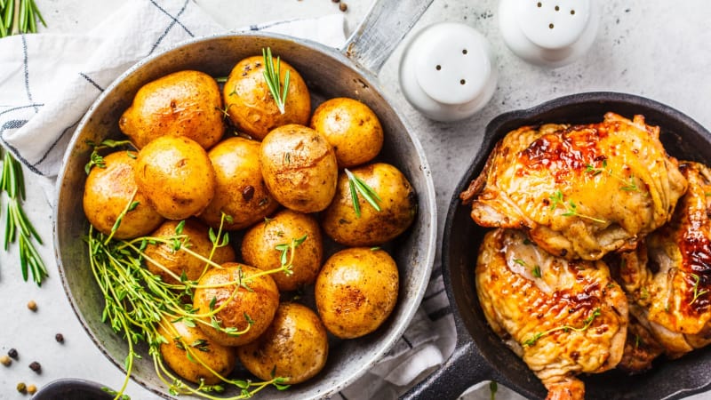 Ziemniaki pieczone w piekarniku
