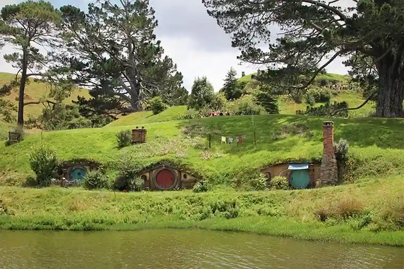Wioska hobbitów, Nowa Zelandia