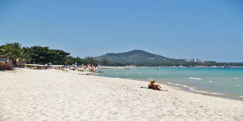 chaweng beach na wyspie Koh Samui - symbol dobrego miejsca na wzięcie hotelu w tej lokalizacji