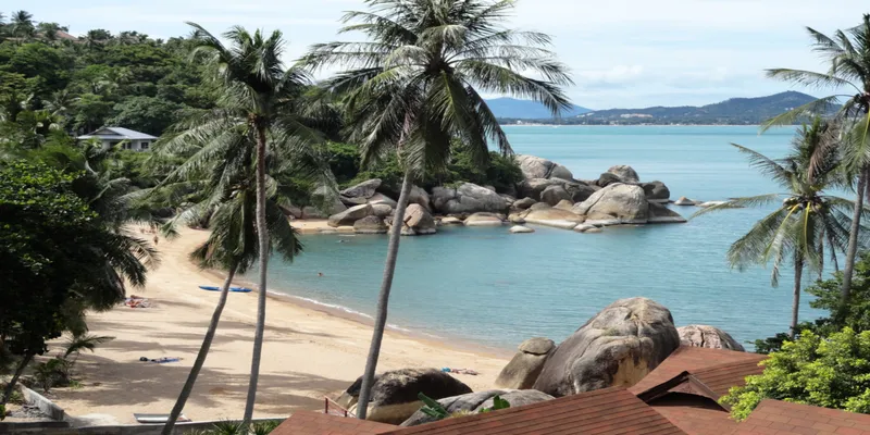 coral cove beach koh samui - symbol najpiękniejszej rajskiej plaży na wyspie