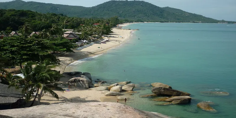 lamai koh samui - piękne wybrzeże na Koh Samui w Tajlandii